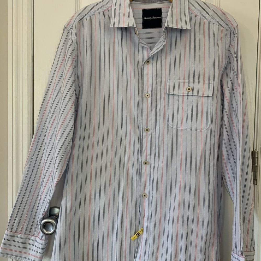 Tommy Bahama Button Down Stripe Dress Shirt